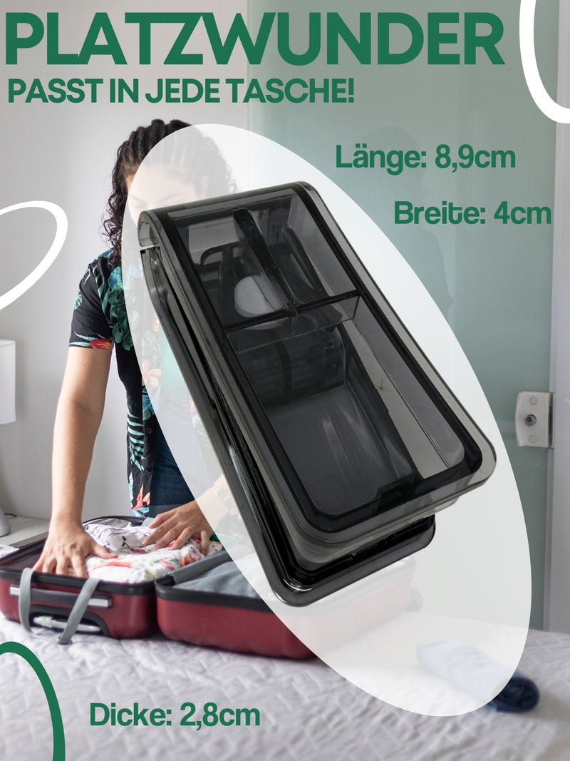 LisaCare Tablettenschneider - Tablettenteiler Schwarz