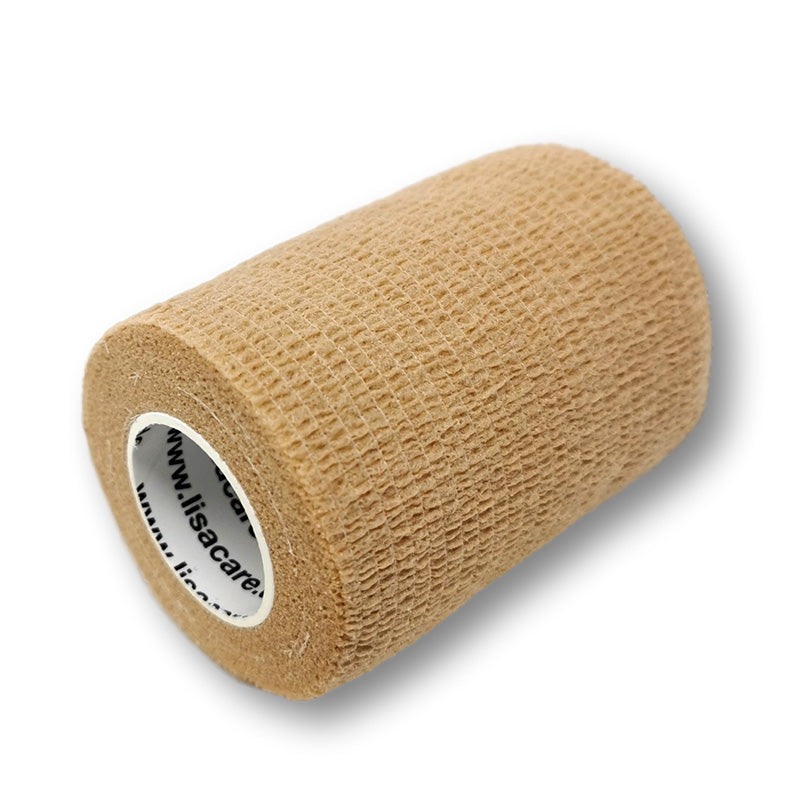 7,5cm Rolle kohäsive Bandage in beige 