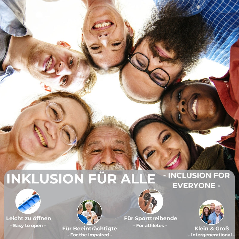 LisaCare Tablettenbox - Pillendose 7 Tage - Medikamentenbox