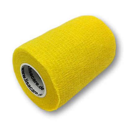 7,5cm Rolle kohäsive Bandage in gelb uni