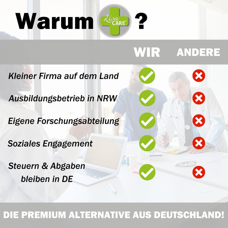 LisaCare Sofort-Kältekompresse Einweg 15x21cm - 5er/10er/20er Set&