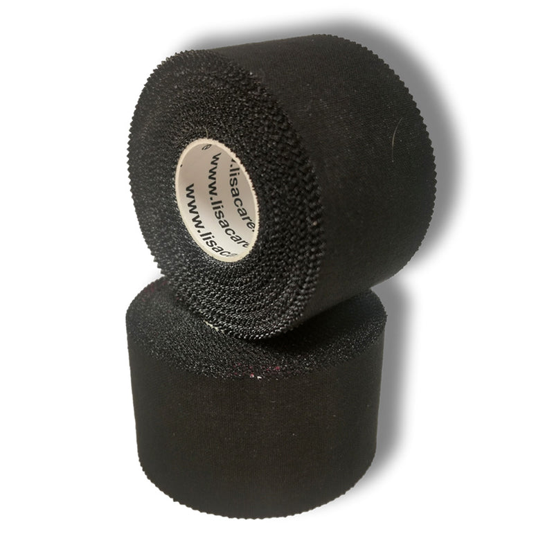 LisaCare Sporttape, 2 Rollen in schwarz