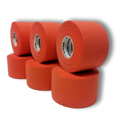 LisaCare Sporttape, 6 Rollen in Orange