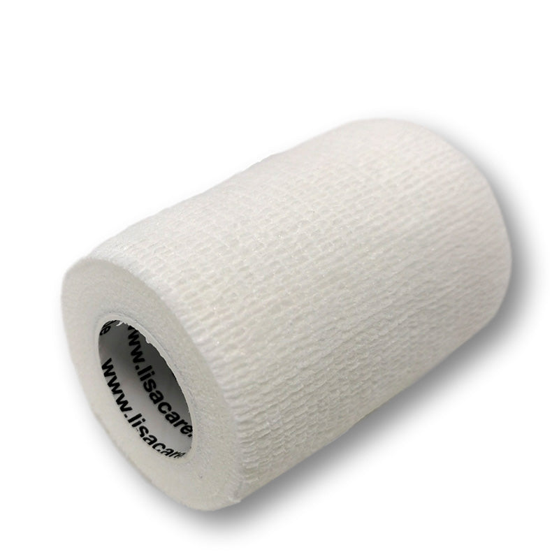 7,5cm Rolle kohäsive Bandage in weiss uni