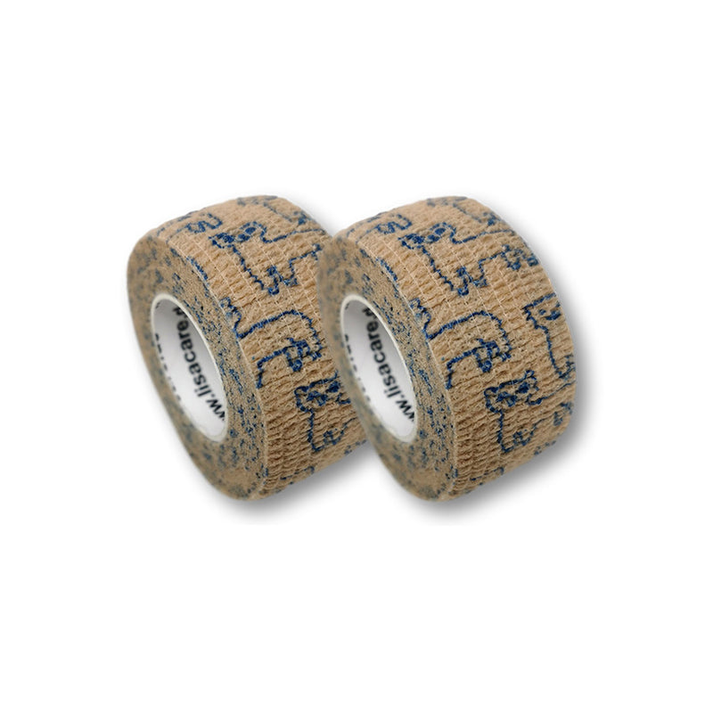 Fingerpflaster auf Rolle, 2,5cm, 2er-Set, Alpaka