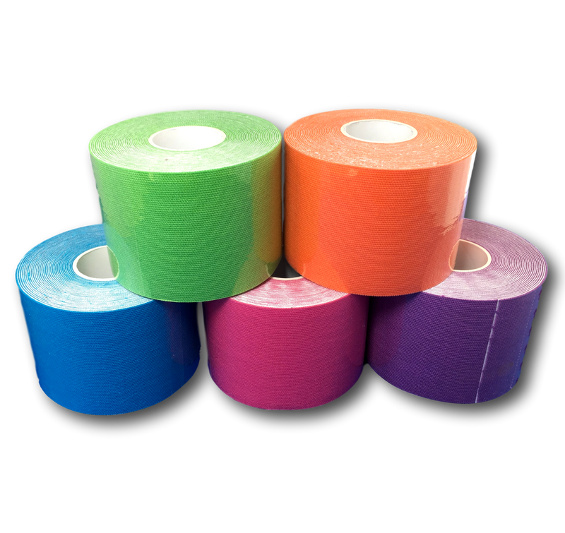 LisaCare Kinesiologie Tape für Physiologie Sport & Medizin - 5er-Set Farbmix (2) | LisaCare.